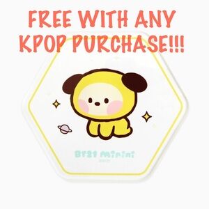 OFFICIAL BT21 Baby Chimmy Minini Hexagonal Acrylic Coaster | LINE FRIENDS x BTS
